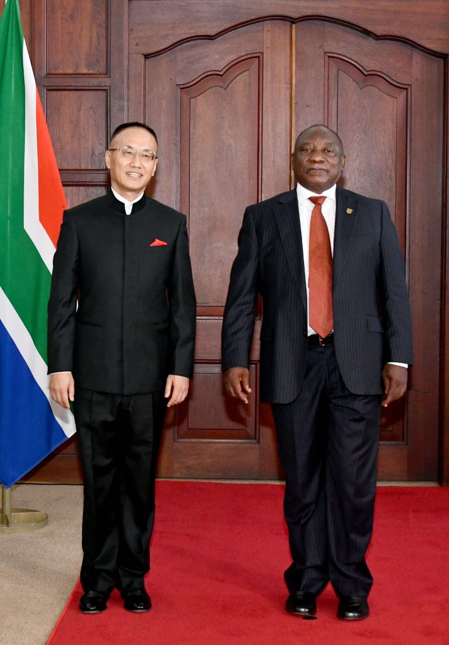 Ambassador Chen Xiaodong Presents Letter of Credence to President ...