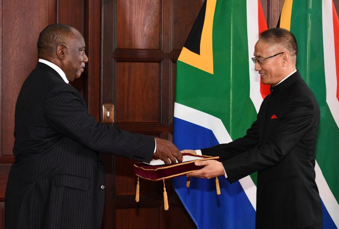 Ambassador Chen Xiaodong Presents Letter of Credence to President ...